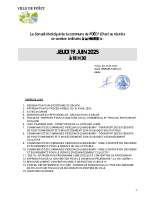 ordre du jour CM 19 juin 2025