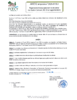 arrêté n° 2026-041 Circulation rue Cornavin